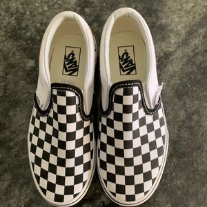 Checkered vans (KIDS)